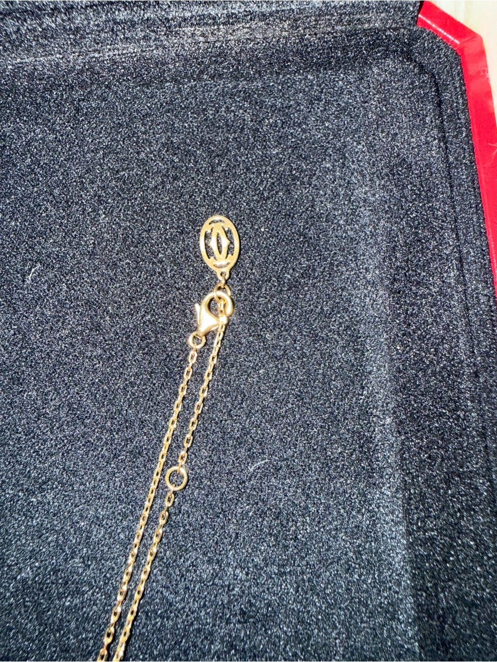 AUTHENTIC❗️CARTIER LARGE D’ AMOUR NECKLACE - Picture 5 of 7